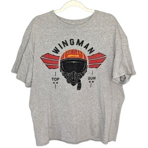 Top Gun Maverick Wingman Air Force airman helmet graphic Tshirt size men's XL